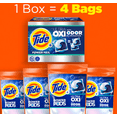 thumbnail image 2 of Tide Power Pods Plus Ultra Oxi Odor Eliminator Laundry Detergent, 72 Power Pods (4 Bags), HE Compatible, 2 of 6