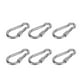 thumbnail image 5 of Spring Snap Hooks, Stainless Steel 6pcs Quick Connect Key Chain Link Buckle For Hiking, 5 of 8