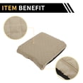 thumbnail image 5 of Unique Bargains Center Console Cover for Ford F-150 2015-2020 Microfiber Leather With Beige, 5 of 6