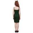 thumbnail image 6 of IBTOM CASTLE Girls Ruched Bodycon Teens Party Dress Mesh Sleeveless Pencil Short Dress Tight Dresses for Teens Holiday Green, 6 of 7