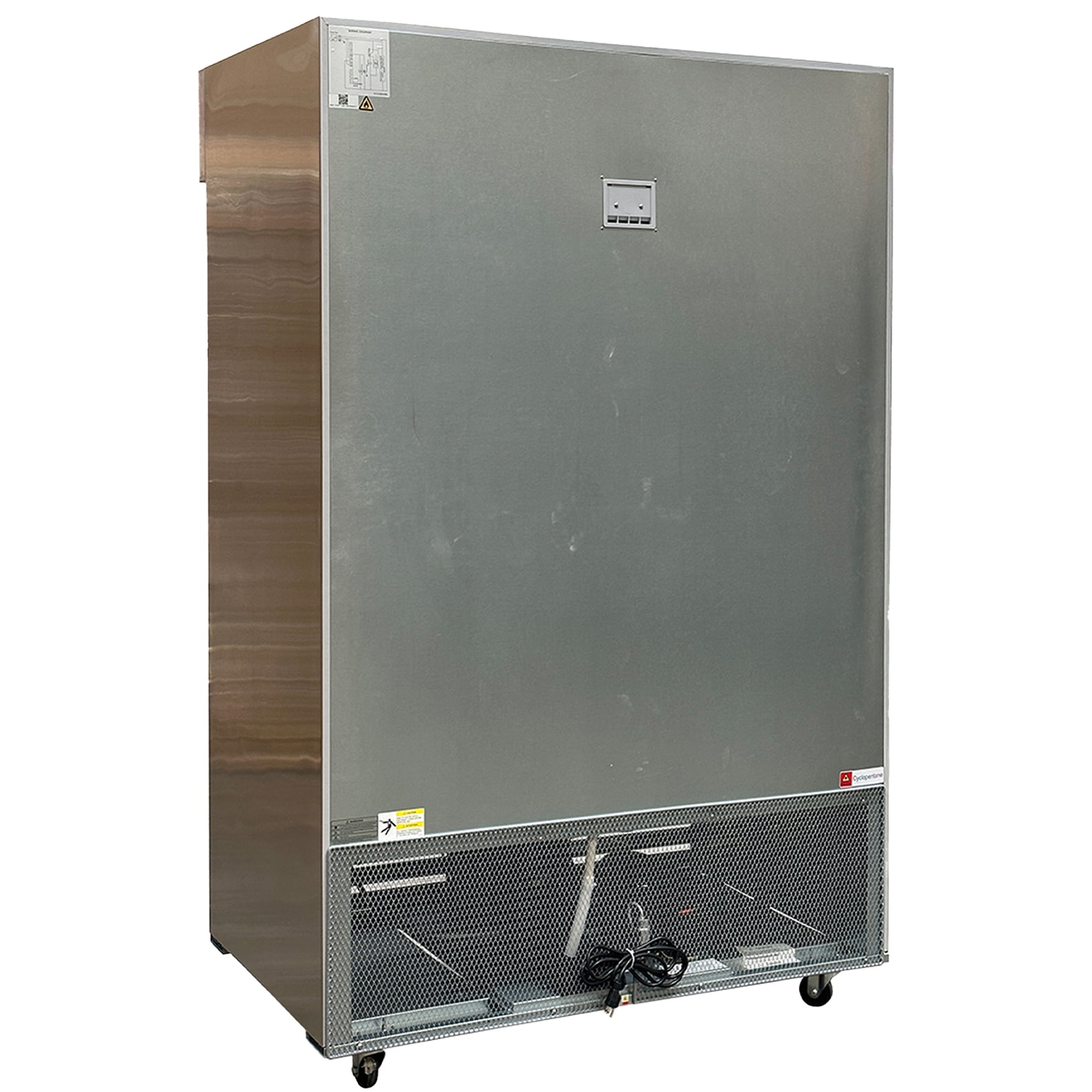 NSF 54" Sliding Glass Door Commercial Refrigerator | 42 cu.ft | Double Slide Doors | LED Lighting | R290 | Stainless Steel
