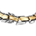 thumbnail image 4 of Gothic Punk Bracelet Titanium Steel Dragon Scale Bracelet bangle dragon scale Bangle Multicolor 9.05 inch, 4 of 9