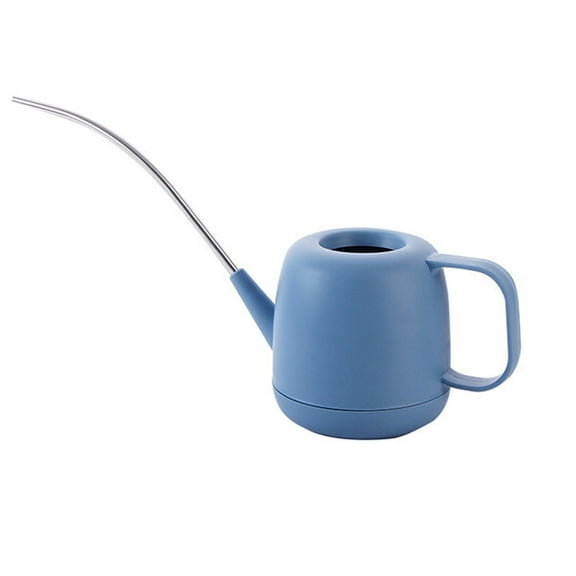 White Thickened Long Mouth Watering Bottle for Gardening with Detachable Nozzle 1 Pc