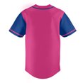 thumbnail image 4 of Pink Baseball Jersey for Men Hip Hop Hipster Button Down Shirts Sports Uniforms, 4 of 5