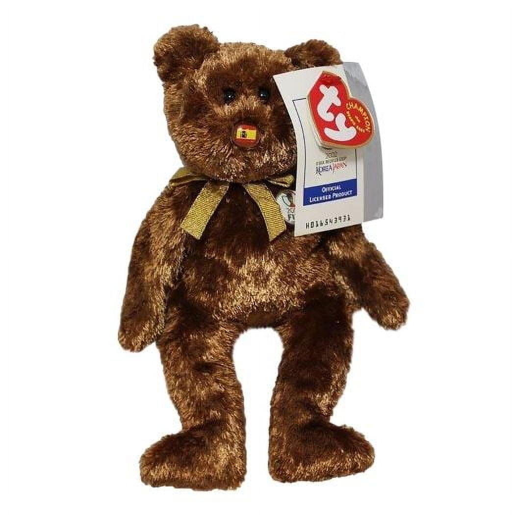 TY Beanie Babies - CHAMPION the FIFA Bears (Complete set