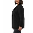 thumbnail image 5 of Matty M Ladies' Size Large (12-14) Knit Boyfriend Blazer, Black, 5 of 6