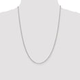 thumbnail image 3 of Diamond2Deal Collier Chaîne Rolo en Argent Sterling 925 2,5 mm pour Femmes 24 Pouces, 3 of 5