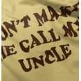 thumbnail image 5 of Dont Make Me Call My Uncle Toddler Boy Girl T Shirt Infant Toddler Brisco Brands 5T, 5 of 6