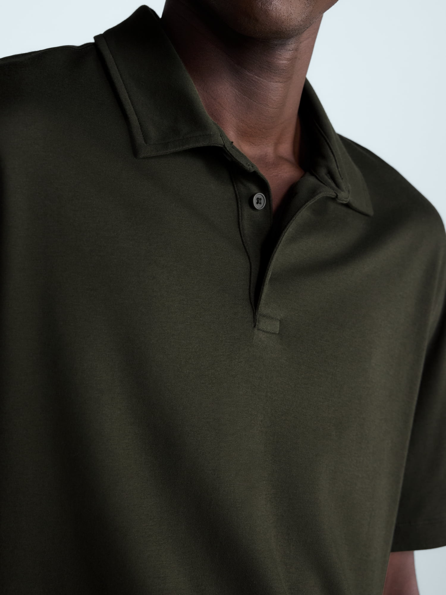 Free Assembly Mens Cotton Polo Shirt with Short Sleeves, Sizes XS-3XL