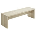 thumbnail image 2 of Mirella Long Bench in Travertine, 2 of 10