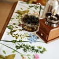 thumbnail image 5 of Rectangle Summer Tablecloth Printed Flower Grass Vintage Floral Patterns Table Cloth for Easter Tablecloth Picnic Outdoor Home Holiday Long Dining Kitchen (Flower and Grass, 60 x 102 Inch), 5 of 6