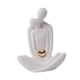 thumbnail image 3 of Pareja amantes de la estatua adorno abrazando figura de pareja para la decoración del día de San Valentín regalos de boda apartament hotel decoración Heart Love Gold Love, 3 of 8