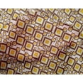 thumbnail image 4 of oneOone Silk Tabby Fabric Diamond Flame Stitch Print Fabric BTY 42 Inch Wide, 4 of 4