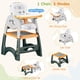 thumbnail image 5 of Trona para bebé 5 en 1, trona convertible para bebés y niños pequeños, juego de sillas y taburetes para niños, asiento elevador para comedor infantil, mesa de aprendizaje para niños, mesa de bloques d, 5 of 8
