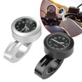thumbnail image 3 of Reloj luminoso resistente al agua para manillar de motocicleta, de aluminio, utilizado por horas, accesorios para reloj de motocicleta y Scooter modificado, 3 of 5