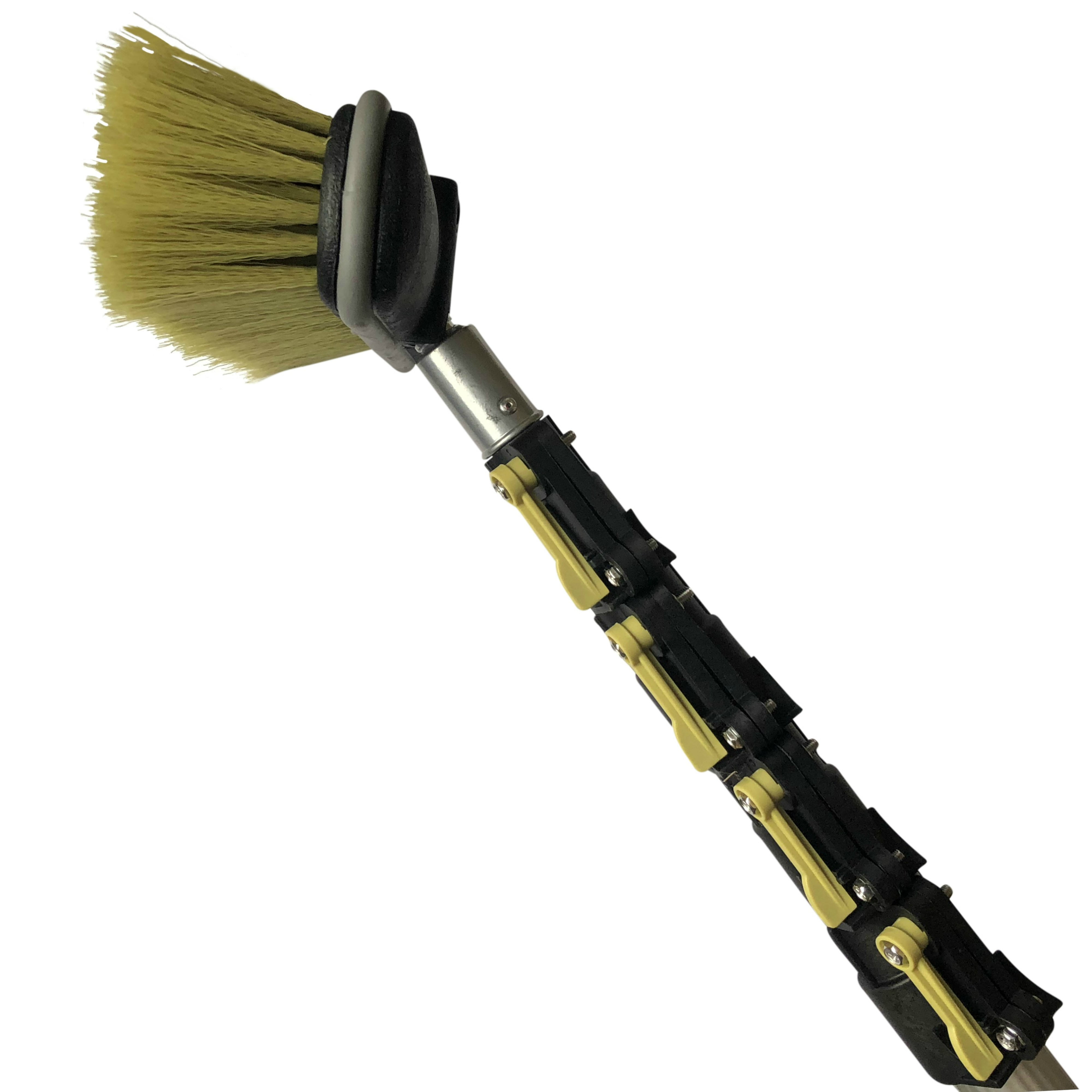 Details about   Telescopic Gutter Cleaning Extension Hard Bristle Brush Extendable 6 Feet 