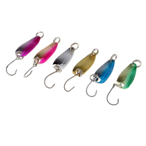 Spinnerbait Señuelo De Pesca , Cebo De Trucha Salmón Cebos De Metal Duro 2.5g