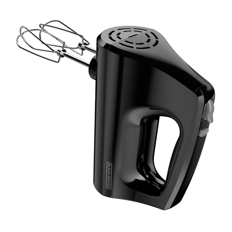 6-Speed Hand Mixer with Turbo Boost, Black