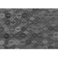 thumbnail image 1 of Ahgly Company Indoor Rectangle Abstract Gray Modern Area Rugs, 3' x 5', 1 of 4