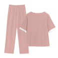 thumbnail image 2 of Conjunto Corto para las Mujeres Casual Deportivo Traje de Deporte Sudadera Y Pantalones de Dos Piezas, 2 of 3