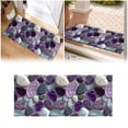 thumbnail image 1 of ERK Corridor Stone Patterned Carpet 3D Pebble Pattern Entrance Mat Slip Washable,50x120cm, 1 of 5