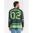thumbnail image 2 of Invader Zim Men's & Big Men's Graphic Hockey Jersey with Long Sleeves, Sizes XS-3XL, 2 of 5