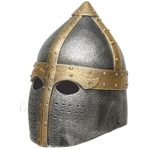 Adult's Silver Pointed Crusader Helmet Costume Accessory