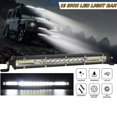 thumbnail image 5 of 2pcs 12 Inch LED Light Bar LED Work Roof Lights Bar 12V 24V Flood Spot Beam Driving Lamps Offroad SUV Truck,2 x 12 Inch 540W LED Light Bar with Accessory mounting kits,black, 5 of 7