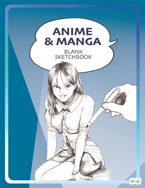 Anime & Manga Blank Sketchbook: Draw Your Own Anime Manga Comics - Walmart.com - Walmart.com