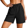 thumbnail image 2 of Neewe Shorts de Randonnée pour Femmes Séchage Rapide Légers Résistants à l'Eau Shorts Athlétiques avec Poches Extérieur Golf Actif, 2 of 8