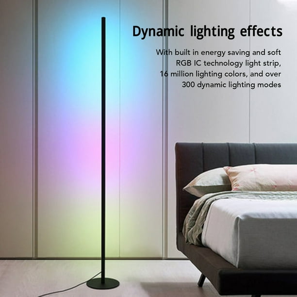 LED Floor Lamp APP Remote Control Adjustable Height Corner Led