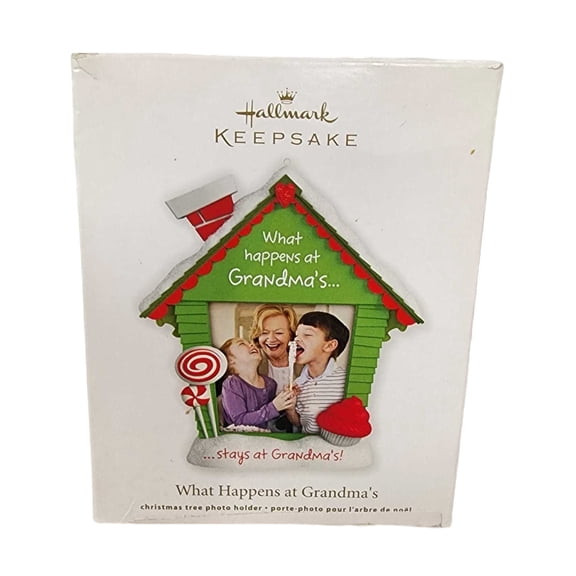 What Happens At Grandmas 2012 Hallmark Christmas Ornament