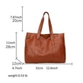 thumbnail image 5 of Entchin PU Leather Hobo Bag for Women,Lightweight Tote Bag, Green Shoulder Handbag Purse,Adult Teen, 5 of 6