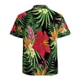 thumbnail image 3 of High Quality Hawaiian Shirts for Men Short Sleeve Aloha Beach Shirt Floral Summer Casual Button Down Shirts Blouses 7DIT7L, 3 of 7