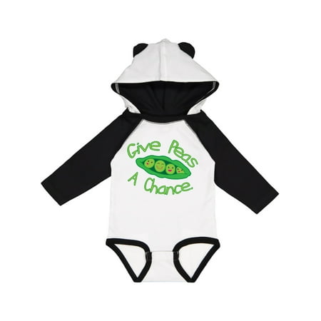 

Inktastic Give Peas a Chance. Gift Baby Boy or Baby Girl Long Sleeve Bodysuit