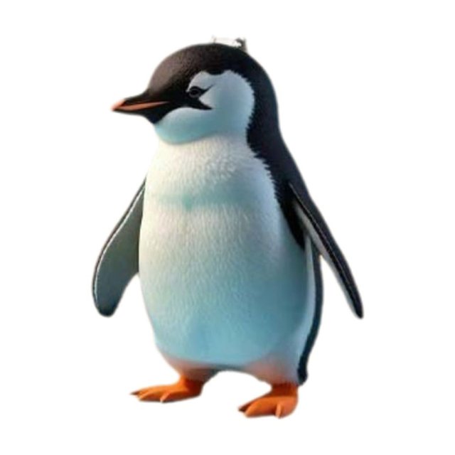 Cute Penguin Acrylic Pendant for Halloween Cute Halloween Decorations