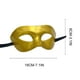 thumbnail image 2 of Máscara de Media Cara de Halloween para Adultos | Antifaz de Abs Blanco Grueso con Lazo | Máscara de Mascarada Ligera y Cómoda para Fiestas, Carnavales, Halloween y Año Nuevo., 2 of 2