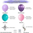 thumbnail image 2 of Mermaid Balloon Arch Kit, Pink Purple Mermaid Tail Arch Party Supplies with Star Tail Foil Balloons for Mermaid Theme Baby Shower Birthday Party Decorations, 2 of 13