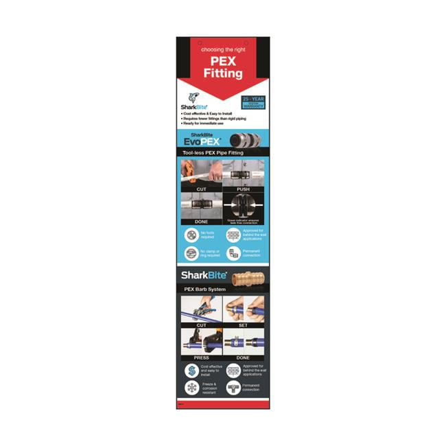 Retail First 9929373 6 in. Pex Sign Kit | Walmart Canada