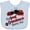 AE-Light Blue, variant on Inktastic My Great Grandma Loves Me with Cute Ladybugs Boys or Girls Baby Bib