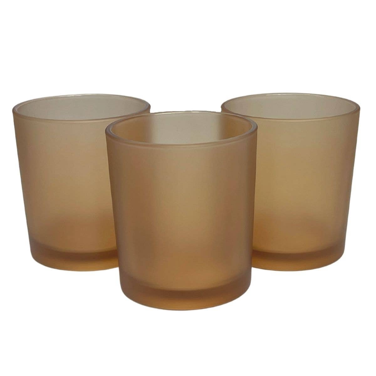 14 oz. Havana Champagne Empty Candle making Jar candle vessels for DIY candle-making projects (Box of 36)