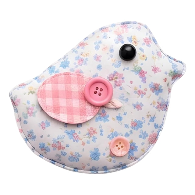 Bird Feeder DIY Kit Cut And Fabric Sewing Kit Including Needle Holder Complete Beginner's Sewing Kit A Gift For Bird Lovers And Sewing Enthusiasts