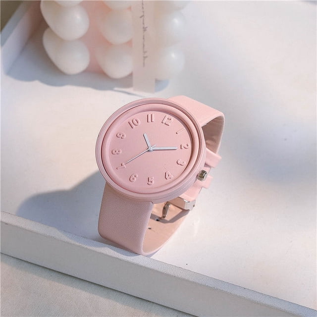 Reloj sencillo para hombre y mujer, elegante diseño retro Mori de gran aspecto