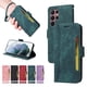 thumbnail image 2 of Funda de cuero con ranuras para tarjetas para Samsung, 10 unids/lote, para S22 Ultra S21 Plus S20 FE A03S A02S A22 M22 F22 M32 A32 A52 qym unisex, 2 of 2
