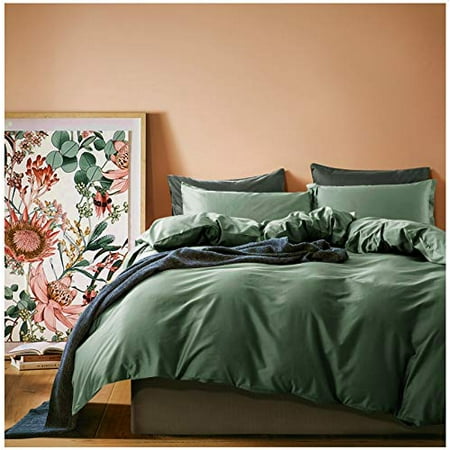 Solid Color Egyptian Cotton Duvet Cover, Highest Thread Count Duvet Cover