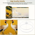 thumbnail image 4 of Lampshades 2 Pack Cranes Amidst Blossoming Flowers Foliage Wildlife Oriental 13"x13"x10" Light Shade for Table Lamps Floor Lamp Shades Lampshade Replacement Easy Assembly, 4 of 8
