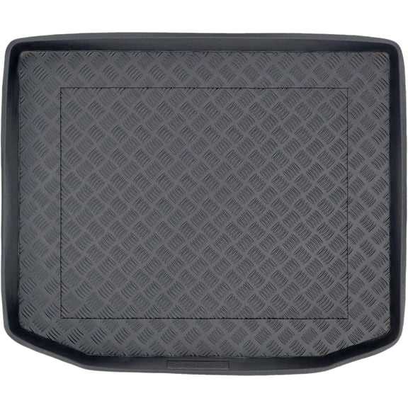 Rezaw-Plast Pe Cargo Mat for Mitsubishi Outlander Sport 2011-2023 PE Floor Mat Raised Edges Custom Fit Trunk Mat Odorless Black