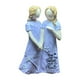 thumbnail image 1 of Estatua de dos niñas, adorno de mesa, estética, decoración navideña de resina de resina Figurina de escritorio de escritorio para sala de estar de, 1 of 8