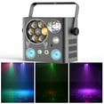 thumbnail image 6 of Stage Light Disco Light,5 in 1 LED Effect Light with Magic Ball,LED Pattern Strobe Lights with UV Effect,Sound Activated DJ Lights for Wedding,Church,Christmas,Halloween, 6 of 12