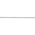 thumbnail image 3 of Chaîne Pendentif Collier en Or Blanc 10k 1.45mm Lien Rond, 3 of 9